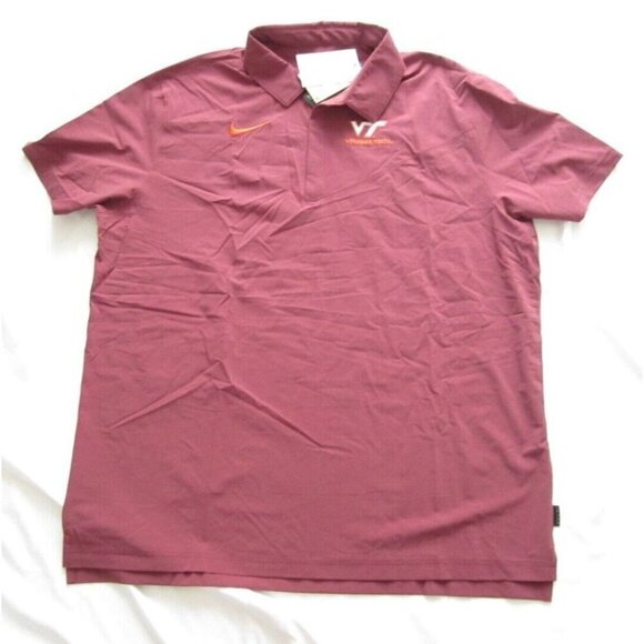 New Nik Dri Fit Virginia Tech Hokies On Field Short Sleeve Shirt Sz XXL (NW141) - Picture 1 of 12